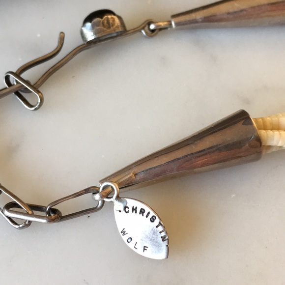 Christin Wolfe Vintage Turquoise Nuggets Necklace - Picture 5 of 8